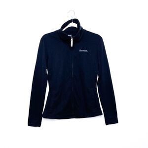 Bench Women's Black Fleece Full-Zip Jacket - Size Medium